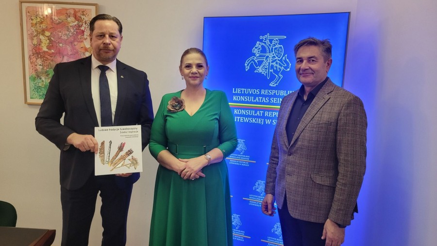 Sejny. Szef Konsulatu Litwy Genadijus Mackelis kończy misję w Polsce