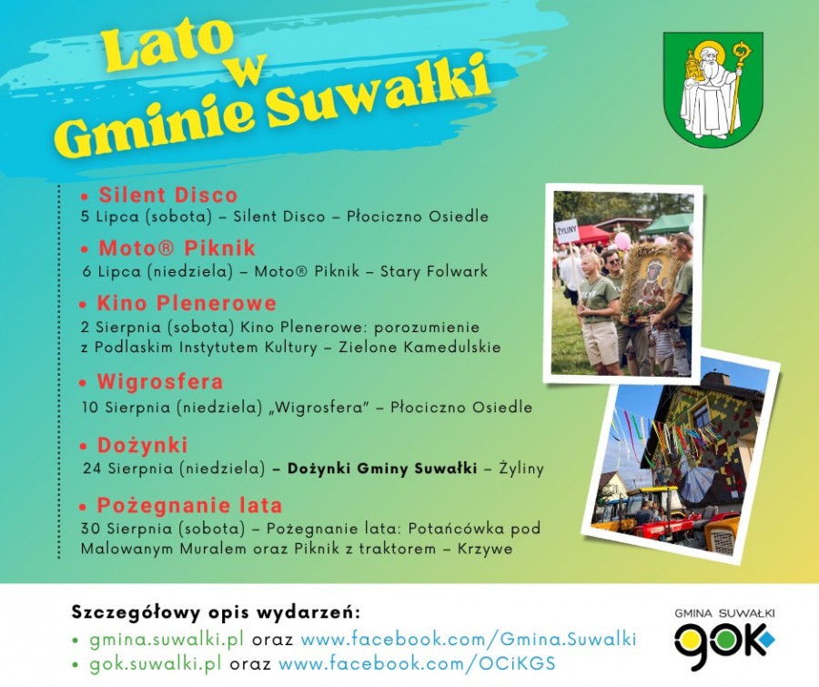 Lato w gminie Suwałki