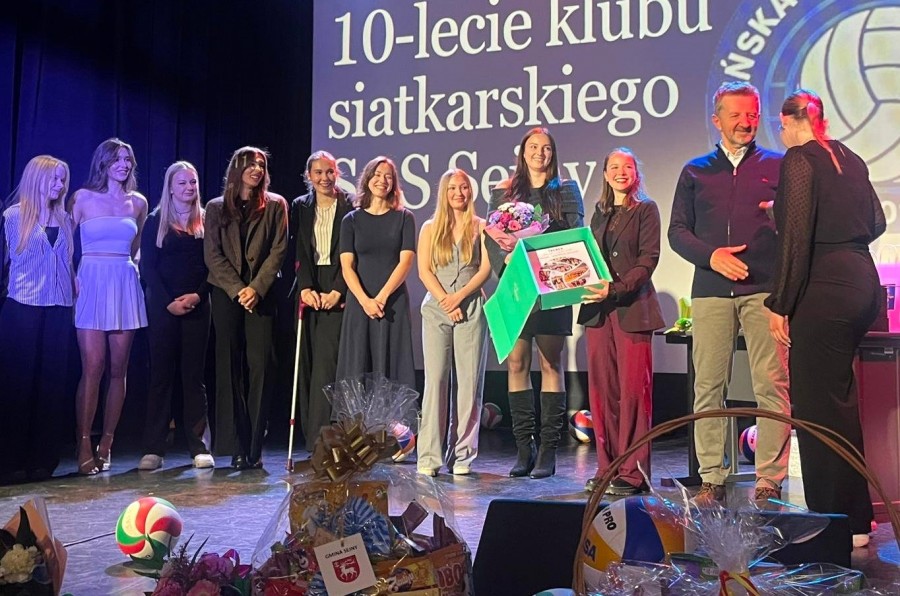 Sejny. Sejneńska Akademia Siatkówki świętowała 10-lecie powstania [zdjęcia]