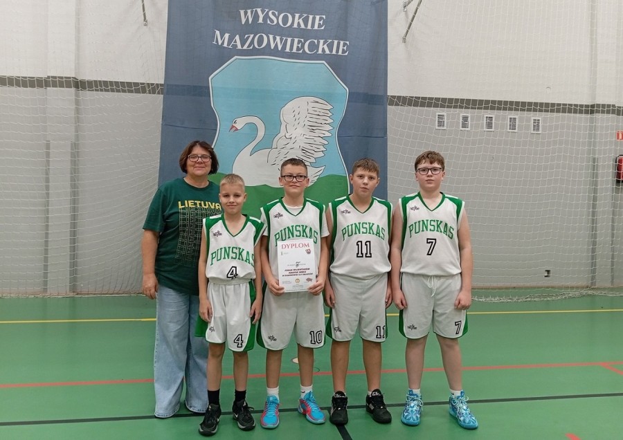 Koszykówka. Drużyna z Puńska czwarta w finale wojewódzkim Igrzysk Dzieci  [zdjęcia]