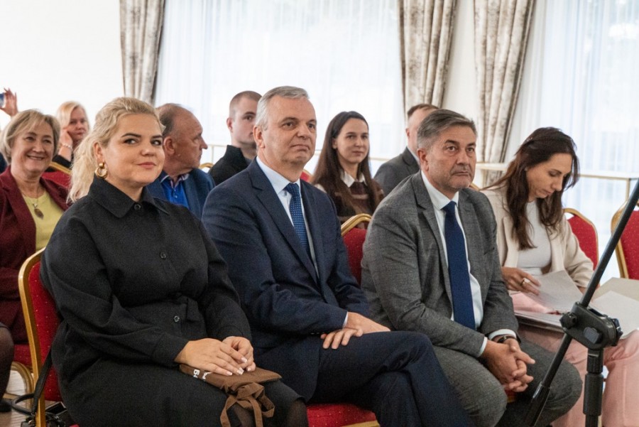 Kopciowo. Polskie i litewskie samorządy razem po pieniądze z Unii Europejskiej [zdjęcia]