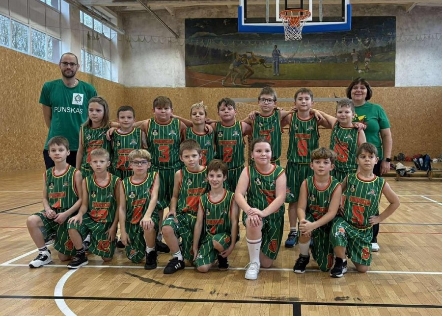 Koszykówka. Zespół z Puńska rywalizuje w amatorskiej lidze w Mariampolu