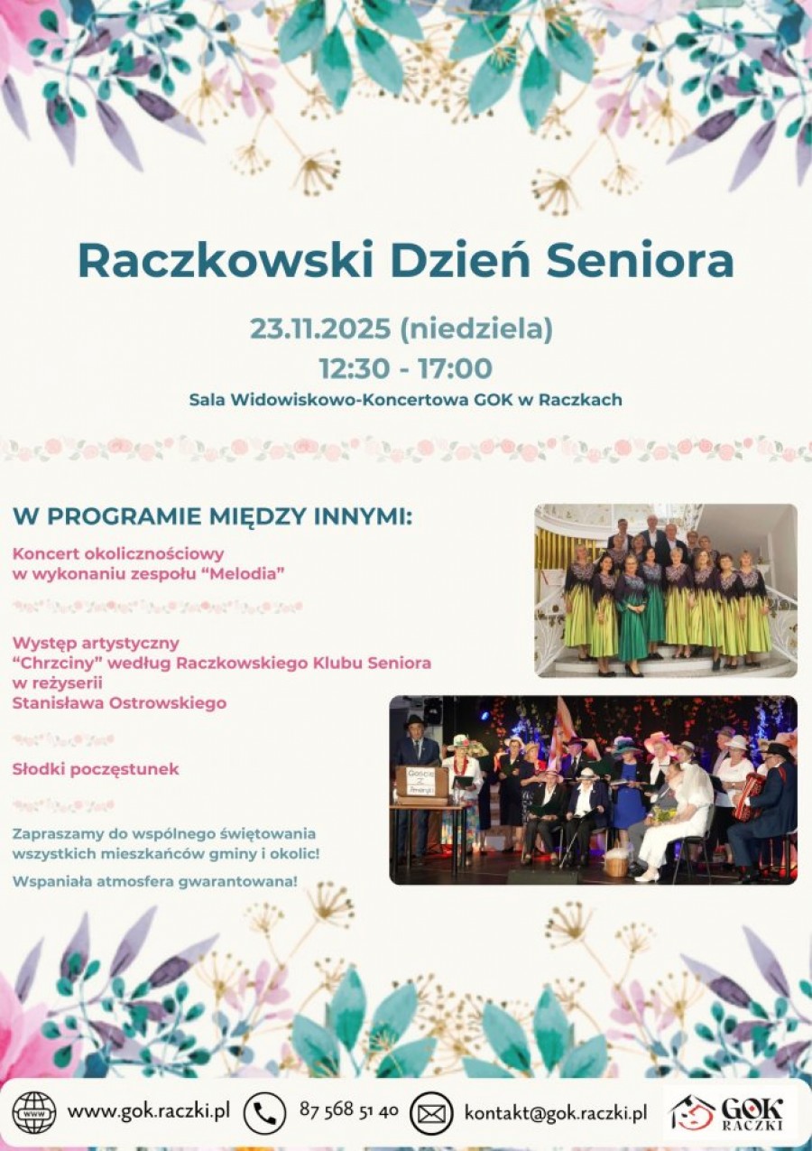 Dzień Seniora w Raczkach