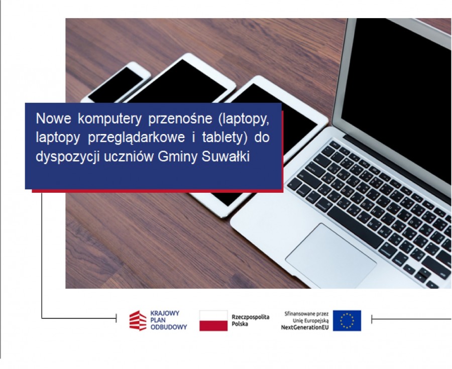 Gmina Suwałki. Umowa na sprzęt komputerowy dla szkół