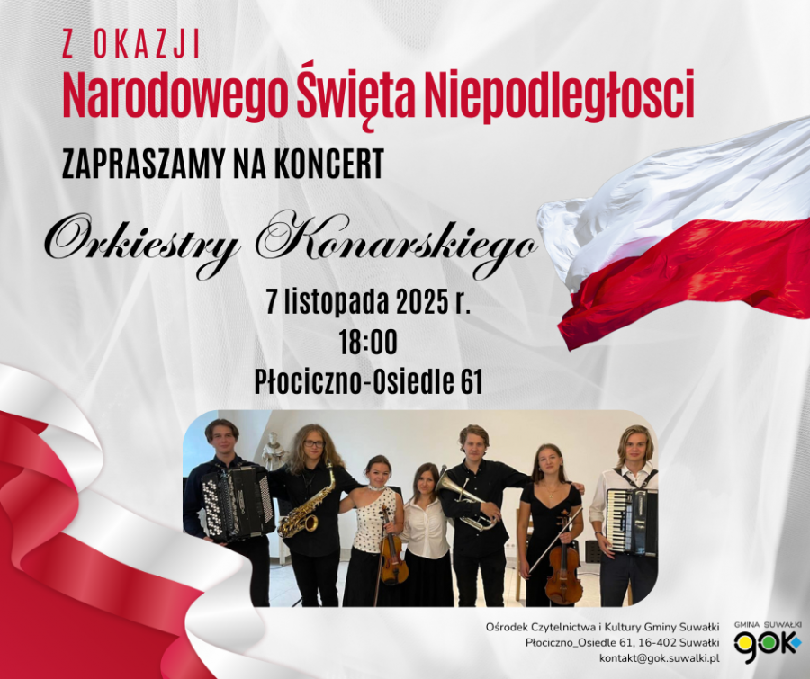 Koncert Orkiestry Konarskiego w Płocicznie