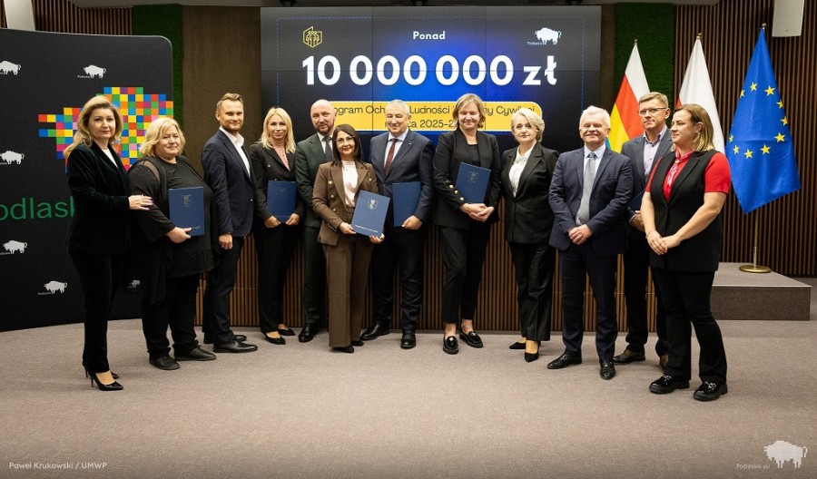 Szpital Wojewódzki otrzymał 3,5 mln, a Stacja Pogotowia Ratunkowego w Suwałkach 1,4 mln zł