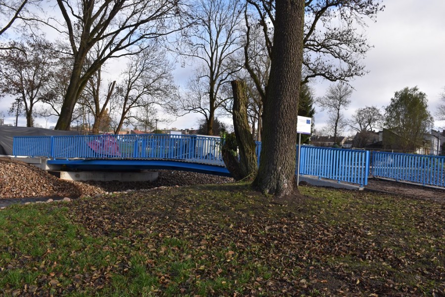 Kładka na Czarnej Hańczy w Suwałkach prawie gotowa [zdjęcia] 