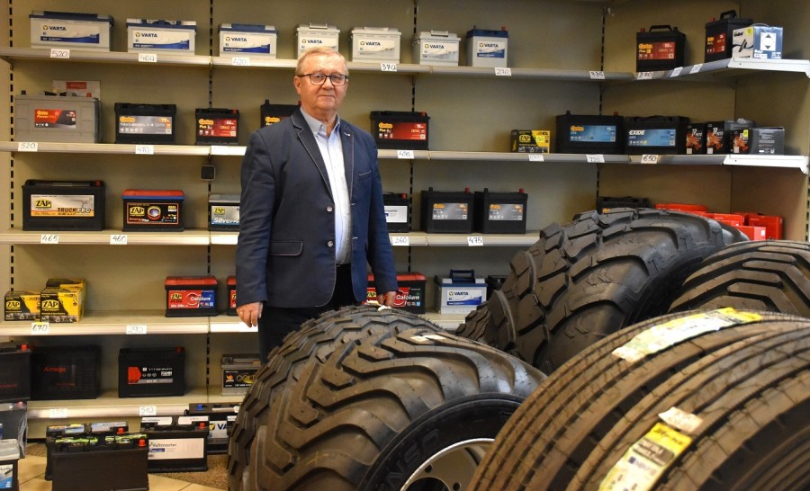 Walmar Drażba. Akumulatory kupują tu hurtownie, sklepy, firmy transportowe, budowlane i ogrodnicze