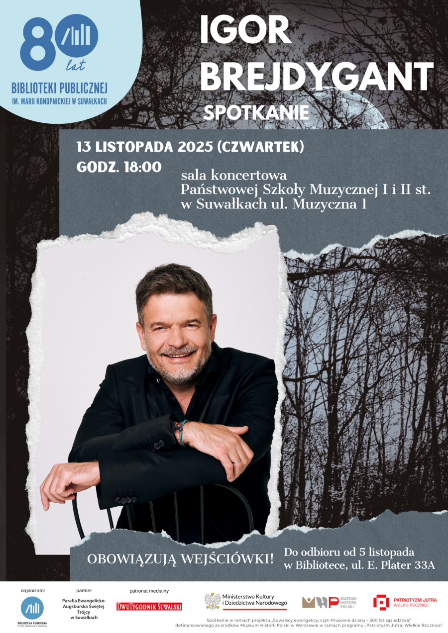 Spotkanie z Igorem Brejdygantem