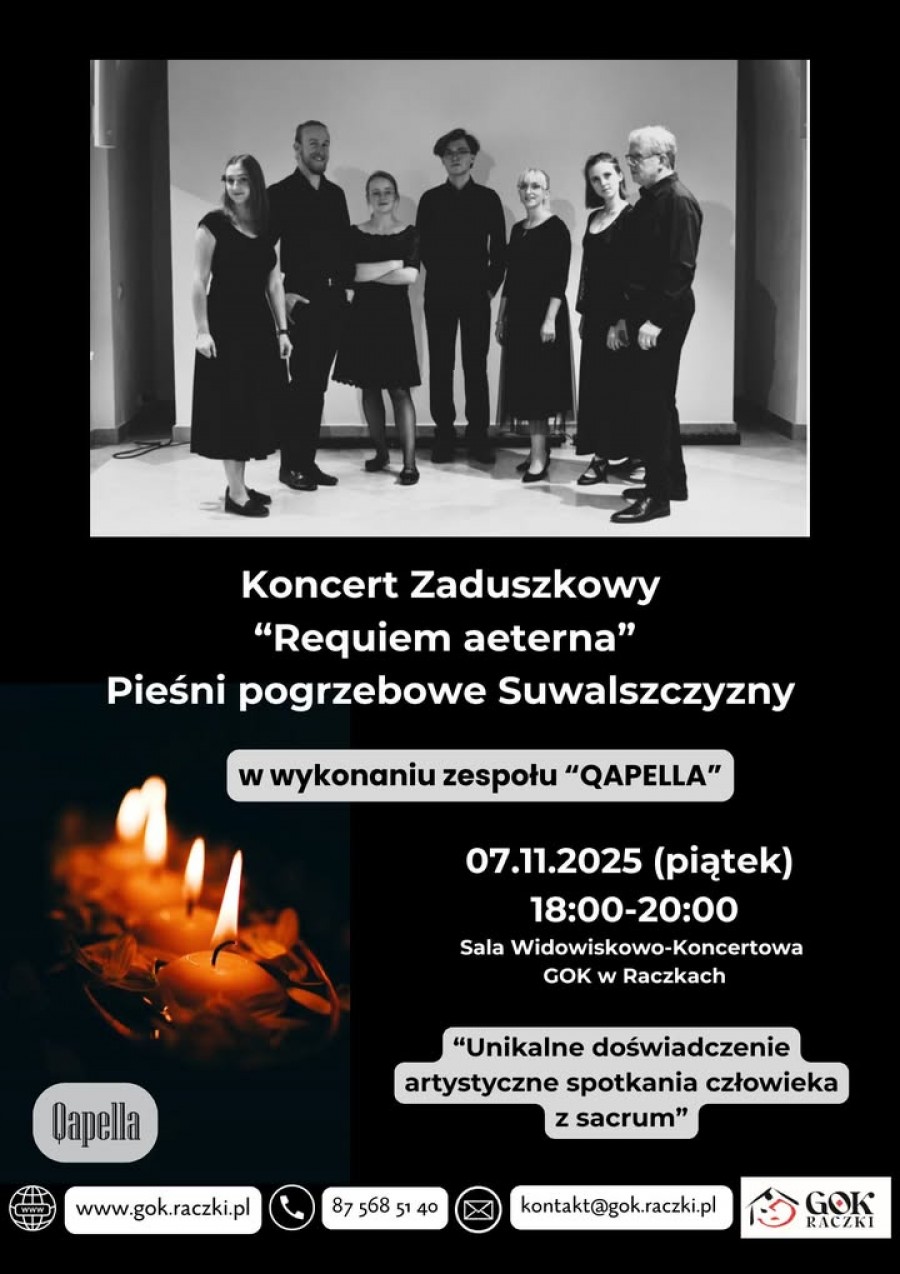 Koncert Zaduszkowy w Raczkach