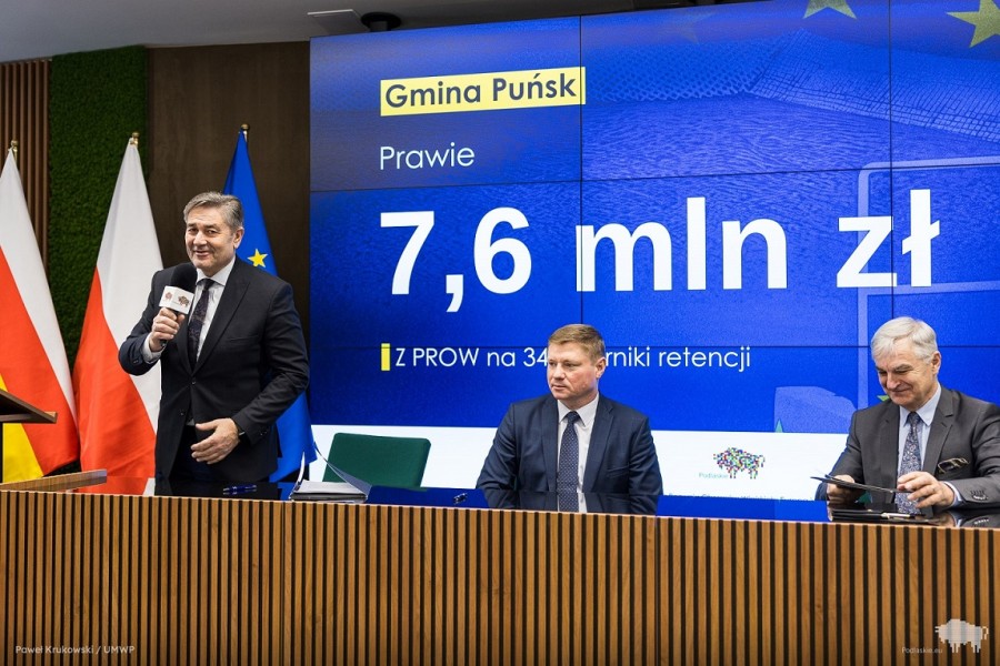 Kolejne zbiorniki retencyjne w naszym województwie. Gmina Puńsk, rekordzista, zbuduje ich aż 43 