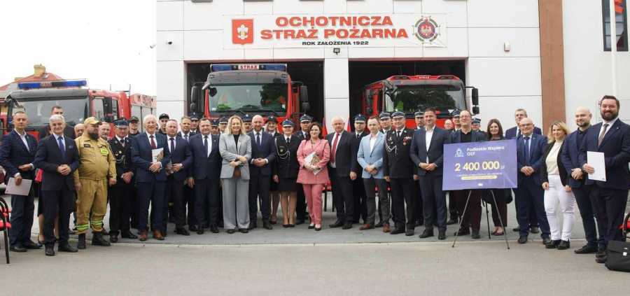 Raczki. Dotacje dla strażaków z powiatu suwalskiego i sejneńskiego [zdjęcia]