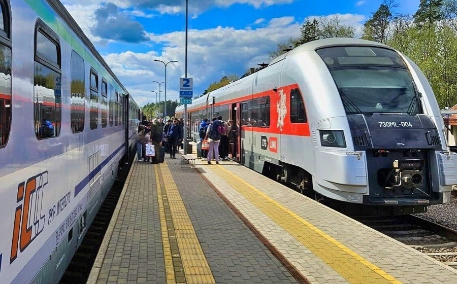 Koleją szybciej i częściej do Wilna i Kowna [zdjęcia]