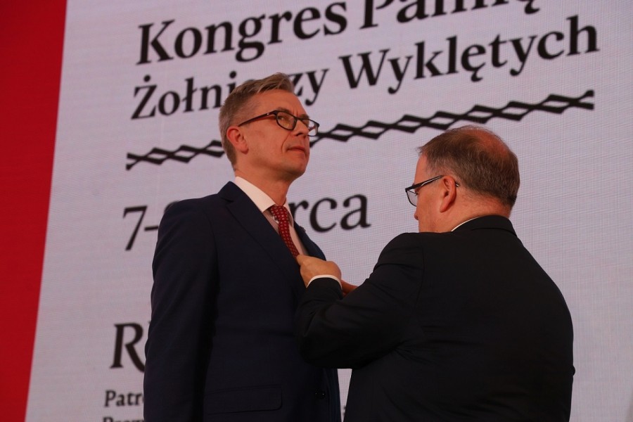 Krzysztof Skłodowski z Muzeum Okręgowego w Suwałkach otrzymał Srebrny Krzyż Zasługi