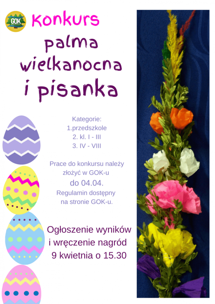 Rutka- Tartak. Konkurs na Palmę Wielkanocną