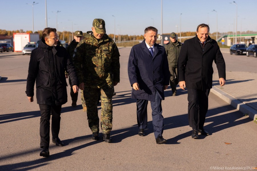 Budzisko. Ministrowie spraw wewnętrznych na granicy polsko-litewskiej