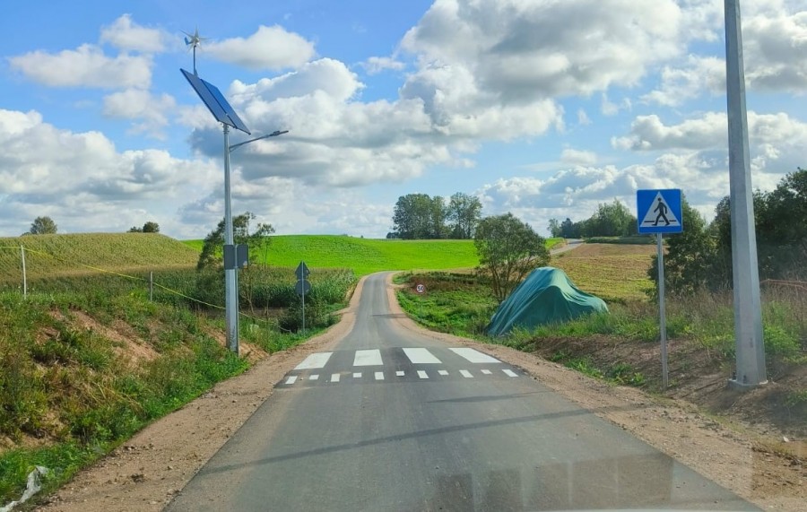 Puńsk. Droga w Szlinokiemiach jak nowa [zdjęcia]