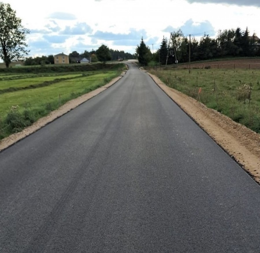 Gmina Szypliszki. Przebudowa drogi Węgielnia – Bilwinowo na 3,5-kilometrowym odcinku