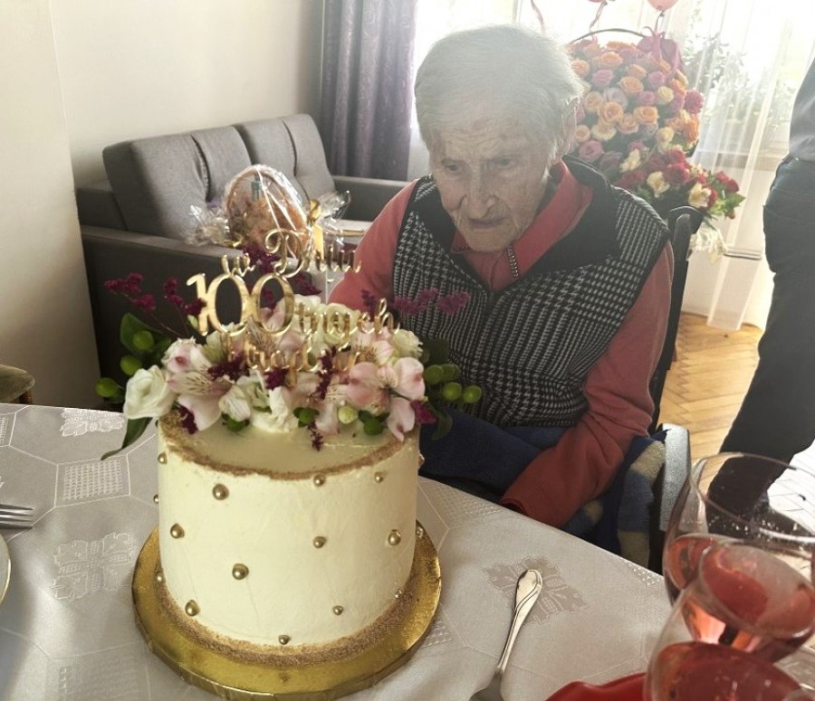 Urodzinowa uroczystość w Gminie Wiżajny. Stefania Kojak ma 100 lat [zdjęcia]