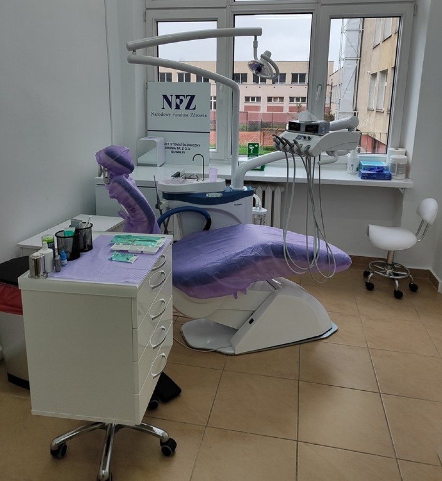 Szkoła Podstawowa nr 5 w Suwałkach ma gabinet stomatologiczny, także dla uczniów SP 9 i II LO