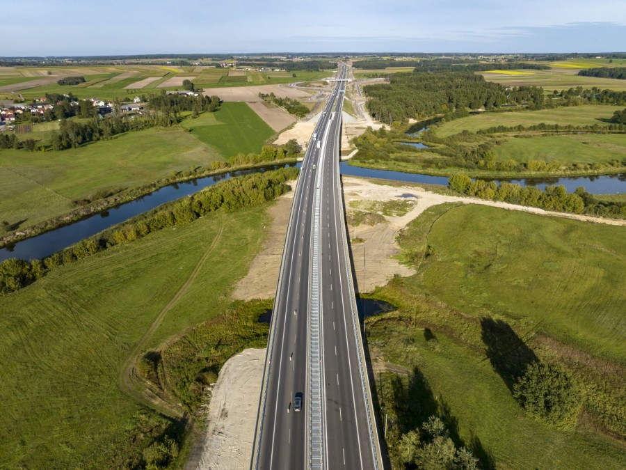Od czwartku pojedziemy dwiema jezdniami obwodnicy Łomży. Szybciej do Warszawy [zdjęcia]