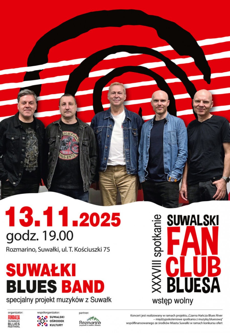 XXXVIII spotkanie Suwalskiego Fan Clubu Bluesa