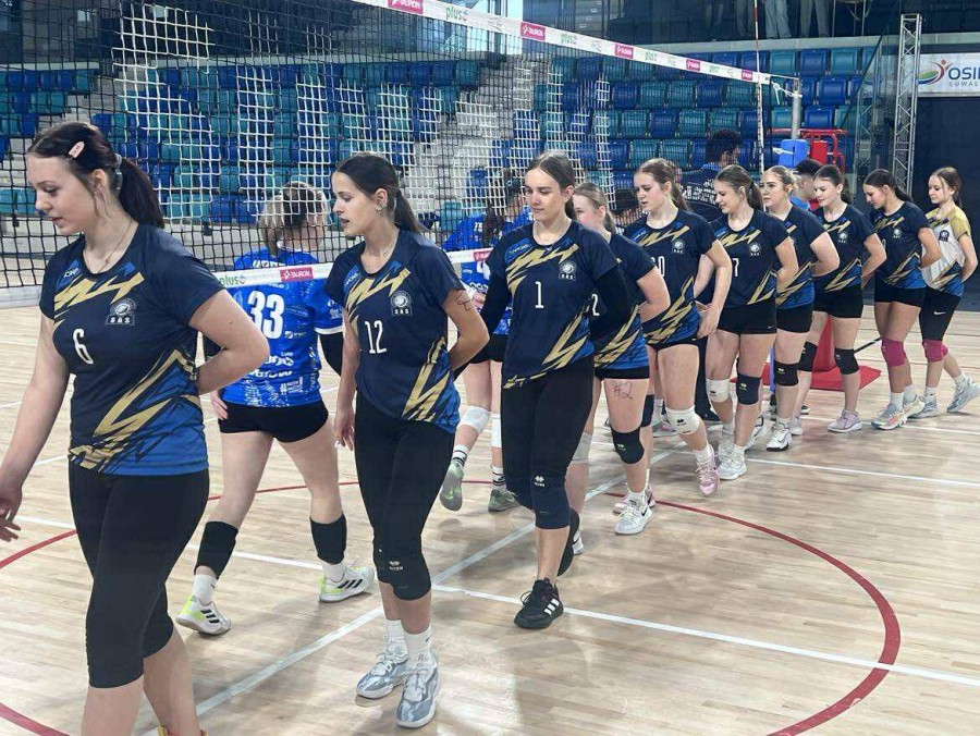 Siatkówka. Drużyny SAS Sejny pokonały Salos Suwałki i Optimę Hajnówka  [zdjęcia]