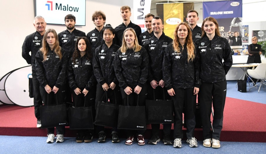 SKB Litpol-Malow Suwałki zaprezentował się u sponsora i na korcie. Druga wygrana w Ekstralidze