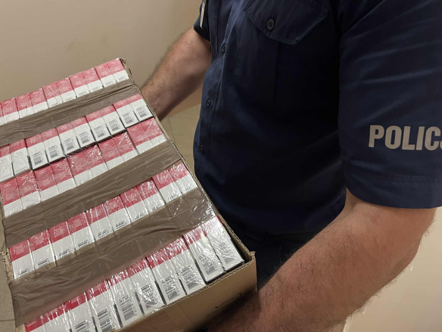 Nielegalne papierosy w gminie Bakałarzewo