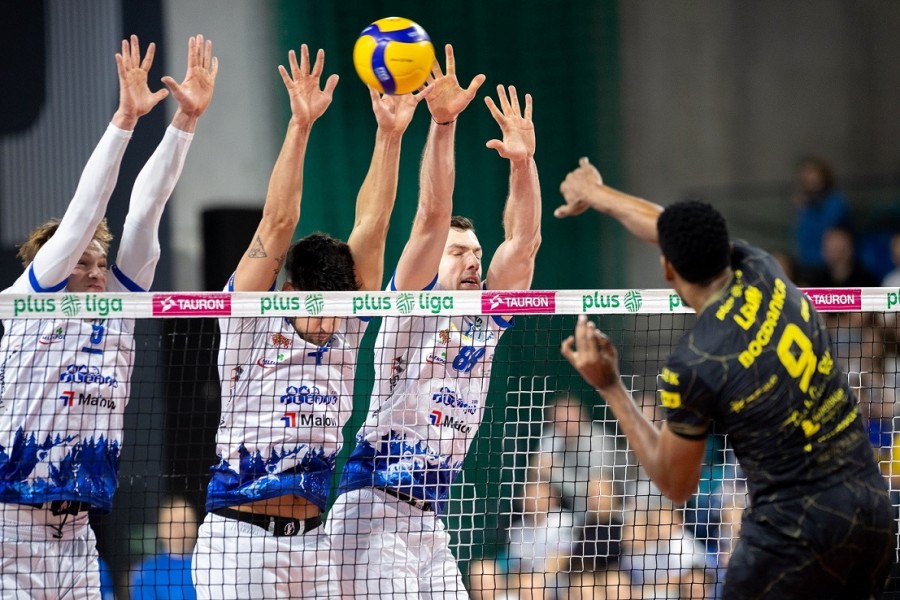 Ślepsk Malow Suwałki – Bogdanka LUK Lublin 0:3. Biało-Niebiescy znowu czerwoną latarnią [zdjęcia]