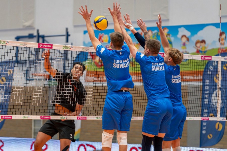 Ślepsk Malow Suwałki - Barkom Każany Lwów 4:0. Pokaz siatkówki w Olecku