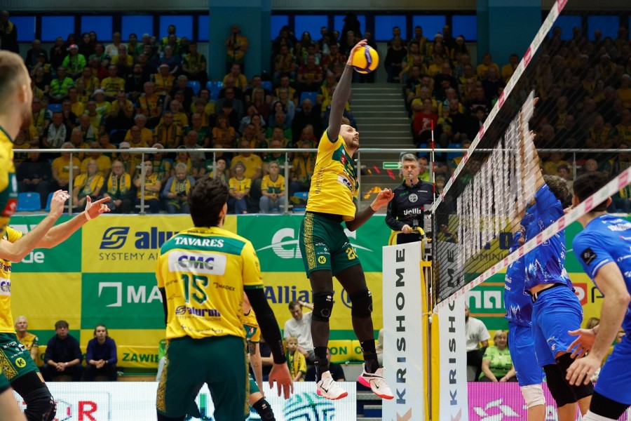 Aluron CMC Warta Zawiercie – Ślepsk Malow Suwałki 3:0. Bez złudzeń [wyniki tabela]