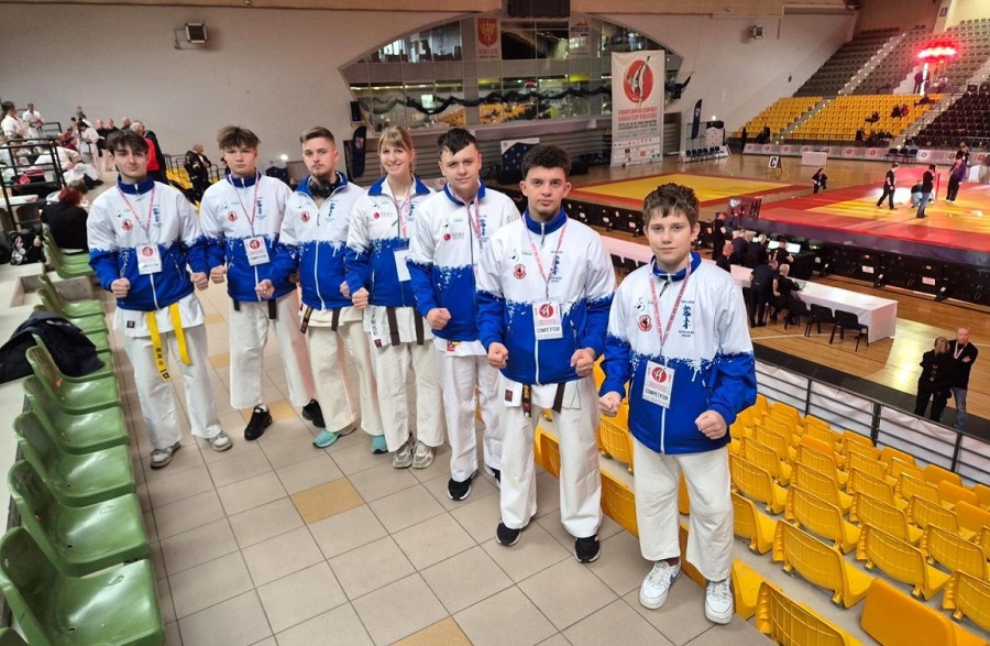 Pięć medali suwalczan w Klubowym Pucharze Europy Fullcontact Karate [zdjęcia]