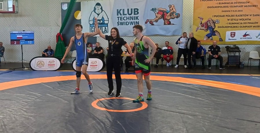 Zapasy. Bartosz Staniszewski awansował do finałów Ogólnopolskiej Olimpiady Młodzieży 