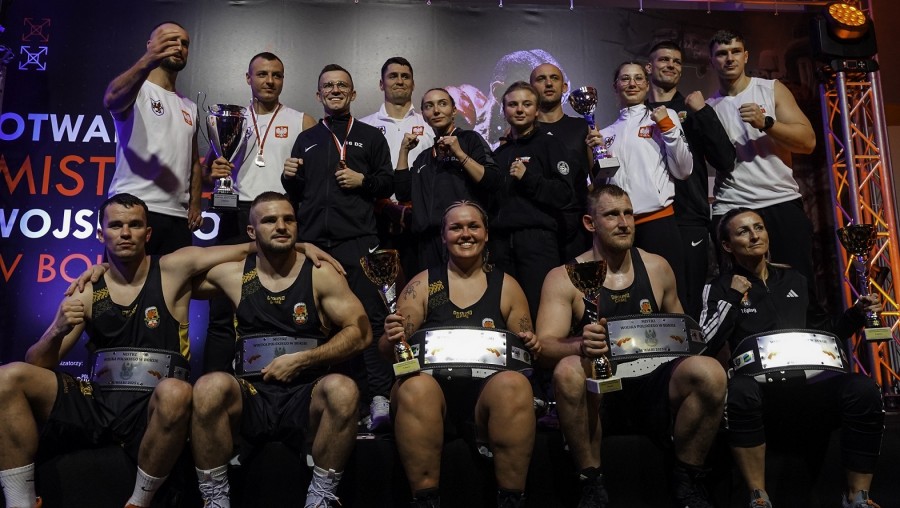 Gala finałowa Otwartych Mistrzostw Wojska Polskiego w Suwałkach. Przemówiły pięści [zdjęcia]