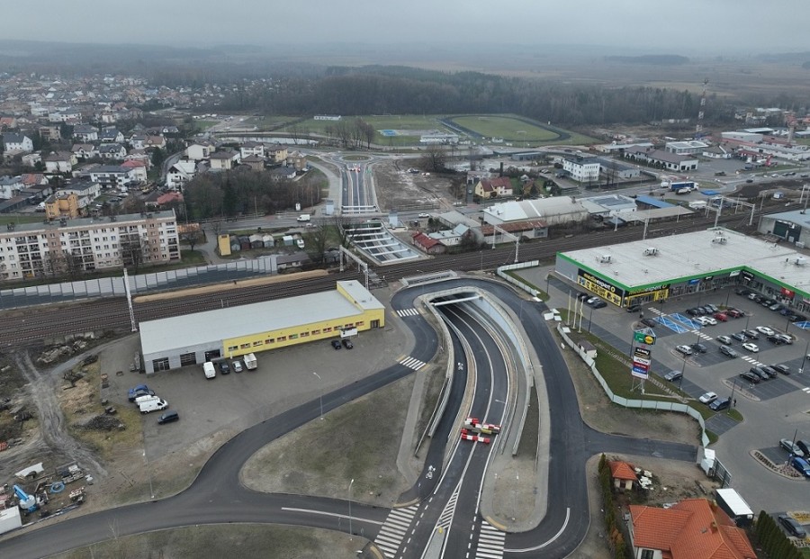 Rail Baltica. Tunel, podziemne przejścia i wiadukt w Łapach