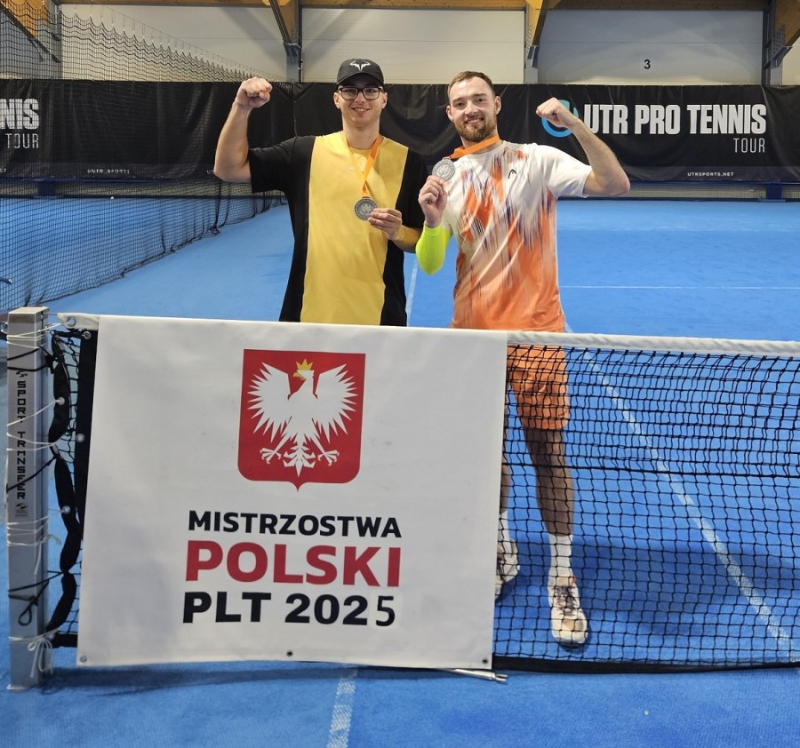 Tenis. Paweł Czernialis deblowym wicemistrzem Polski