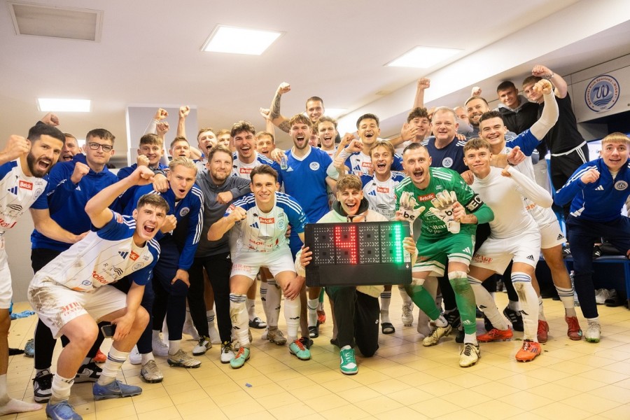 Wigry Suwałki – Olimpia Elbląg 4:1. Biało-Niebiescy w ofensywnym transie [wideo, opinie, zdjęcia] 