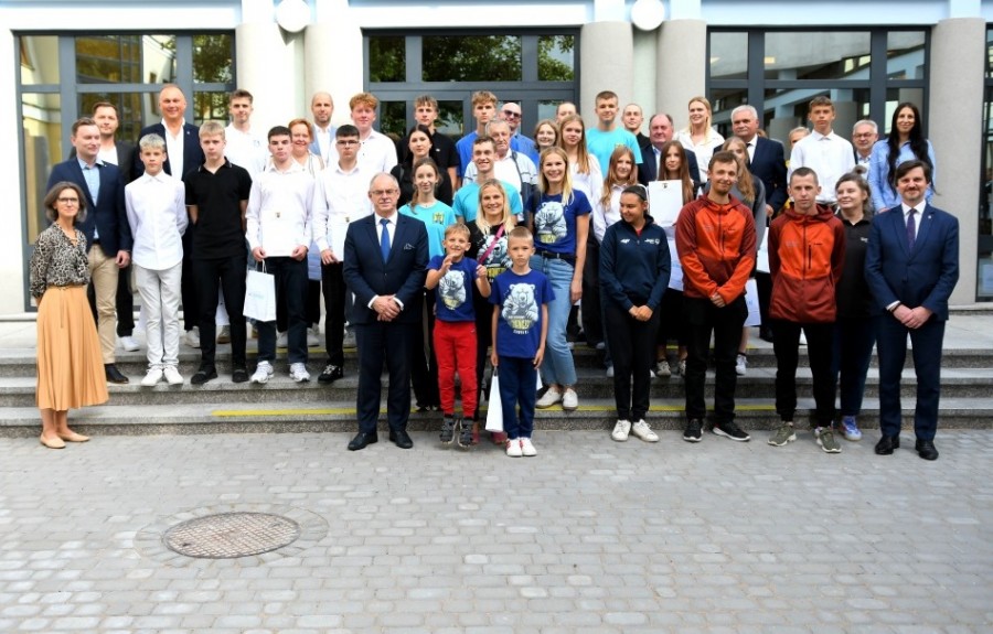 Nazdobywali medali, prezydent Suwałk podziękował sportowcom, trenerom i działaczom [zdjęcia]