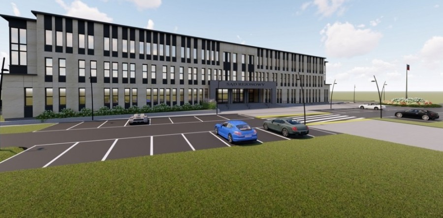 To Unibep za 71 mln zł zbuduje gmach Sądu Rejonowego w Suwałkach. Przekazanie placu