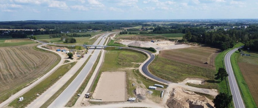 Via Carpatia.  Oferty na dodatkowe węzły na budowanym odcinku S19 Krynice - Dobrzyniewo - Białystok 
