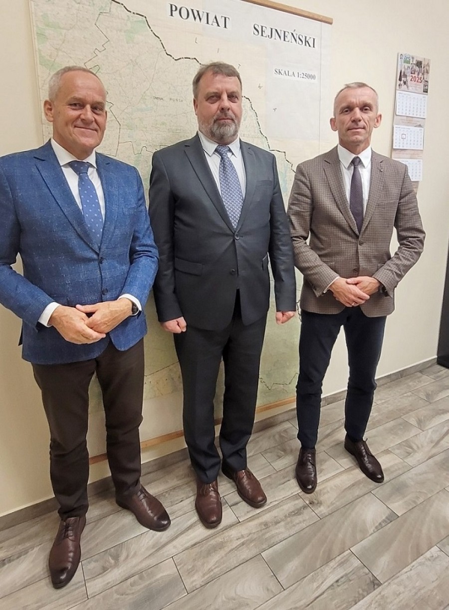 Spotkanie konsula Litwy z władzami Sejn i powiatu. Jak uczcić 200. rocznicę Seminarium Sejneńskiego