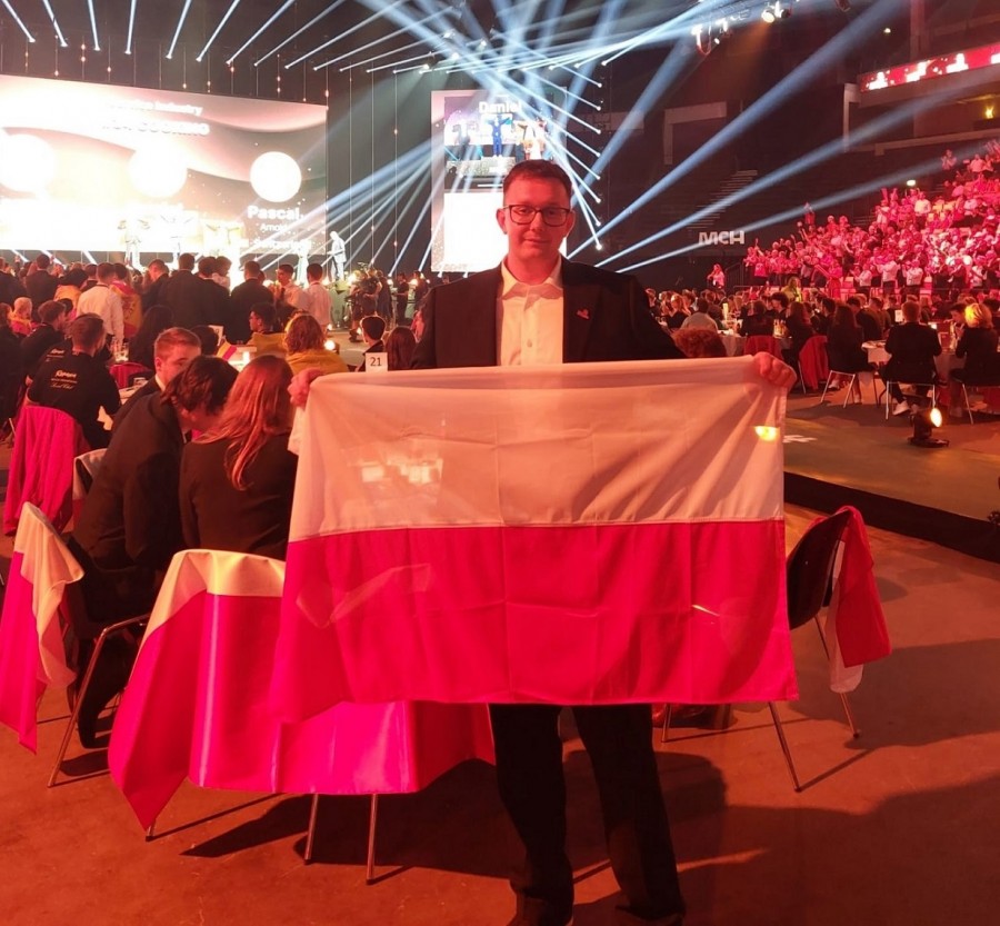 Suwalczanin Bartosz Alboszta zdobył złoty medal w prestiżowym konkursie EuroSkills