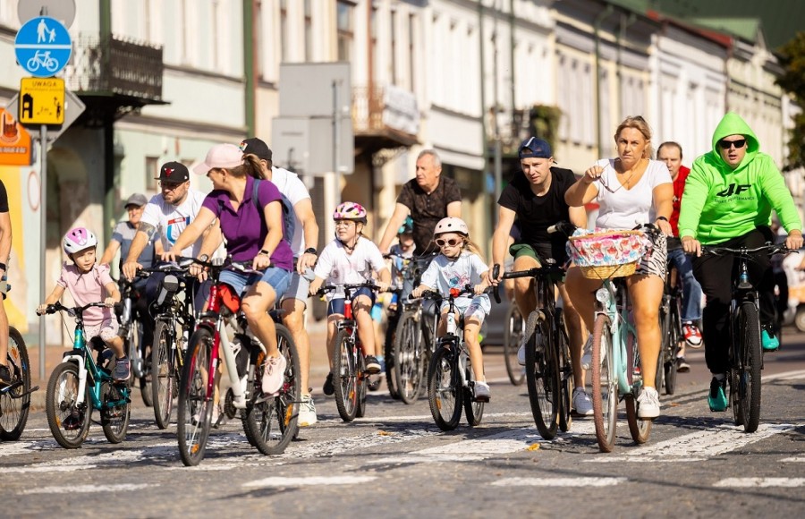 W Suwałkach Dzień bez Samochodu to święto rowerzystów [zdjęcia]
