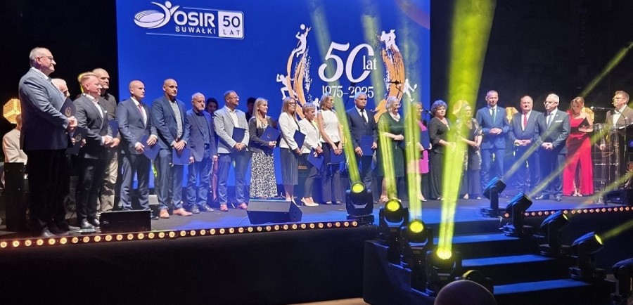 Gala jubileuszowa 50-lecia OSiR w Suwałkach. Rozruszali mieszkańców