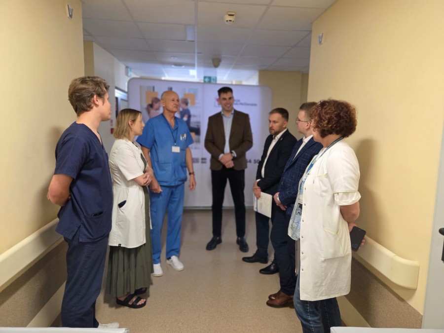 Szpital w Suwałkach z nowymi łóżkami dla rodziców leczonych dzieci