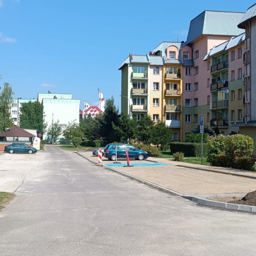 Suwałki. Zakończono remont chodnika wzdłuż ul. Ogińskiego