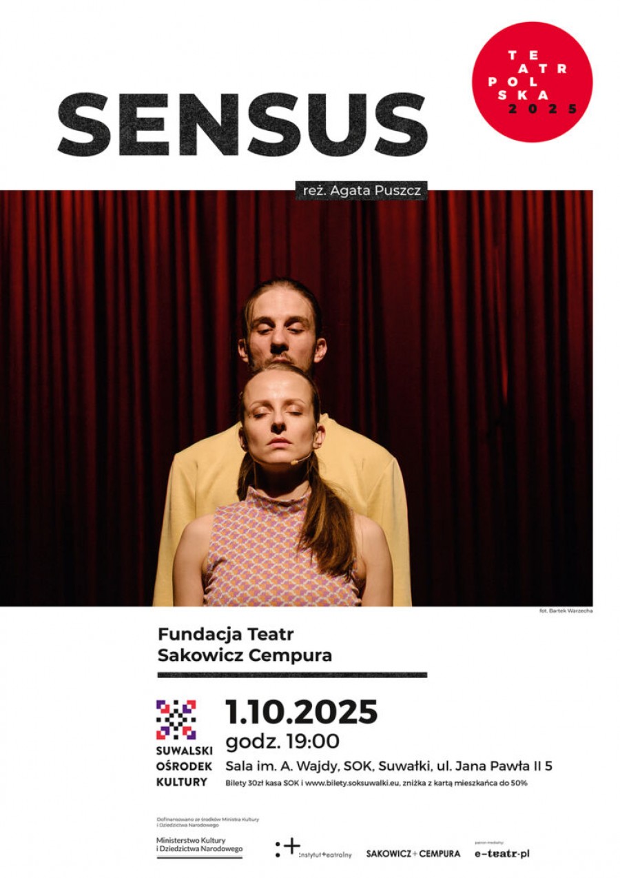 Teatr Polska w Suwałkach–SENSUS. KONKURS
