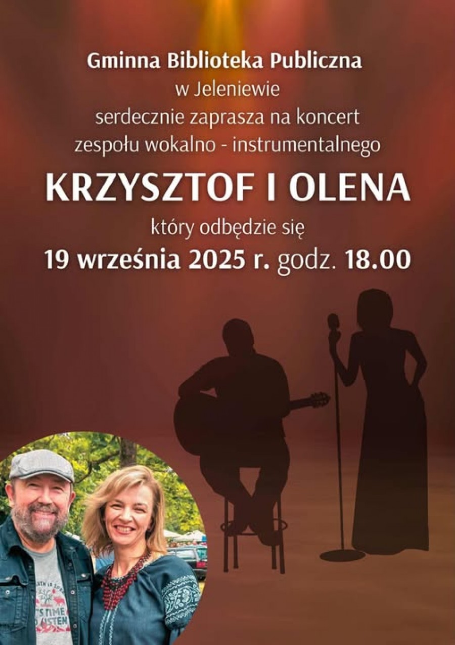 Koncerty duetu Krzysztof i Olena w Jeleniewie, Wiżajnach i Szypliszkach