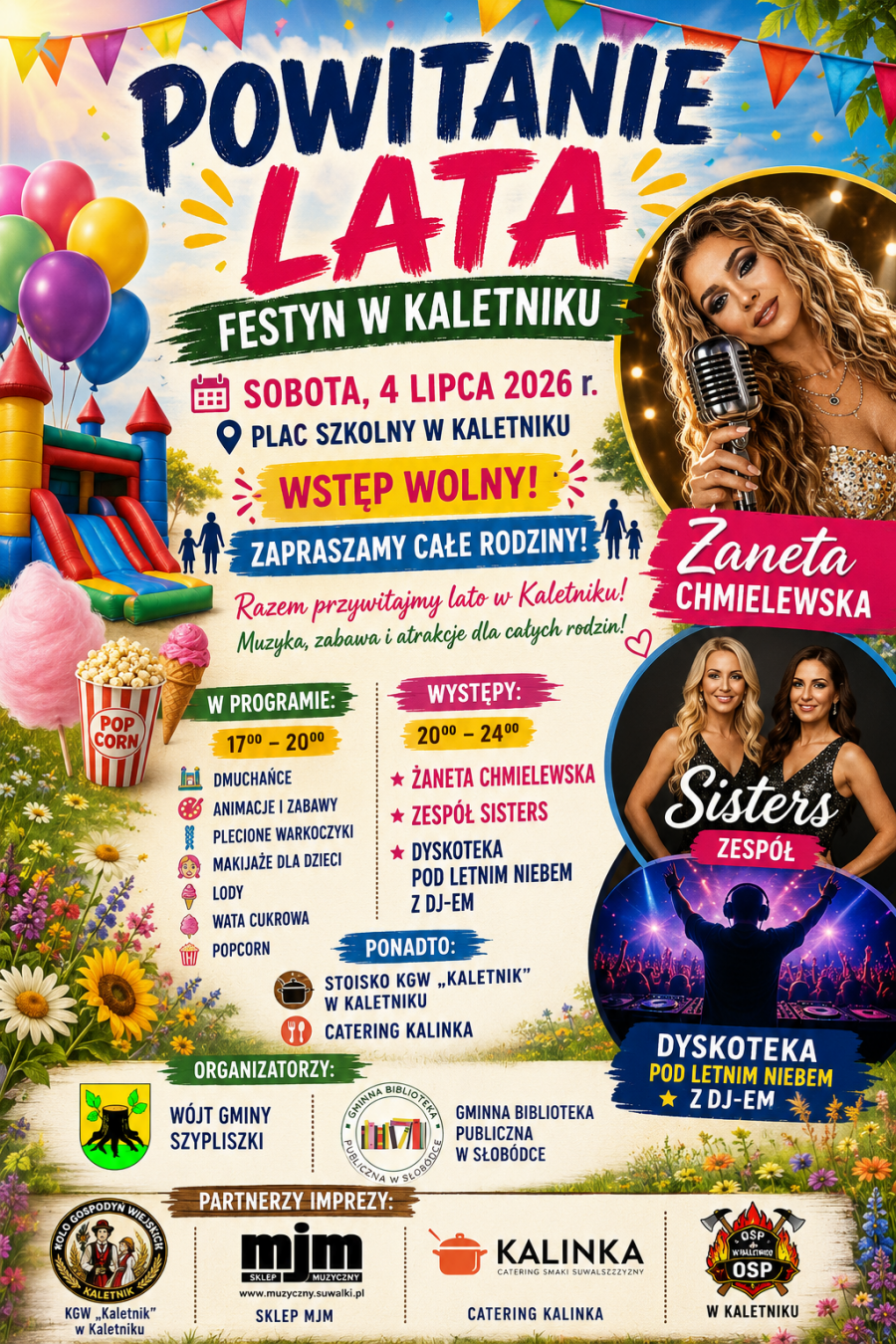 Powitanie Lata – Wyjątkowy Festyn Rodzinny w Kaletniku!
